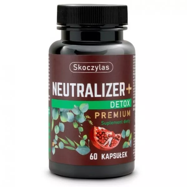 Skoczylas Neutralizer+ Detox Premium suplement diety 60 kapsułek
