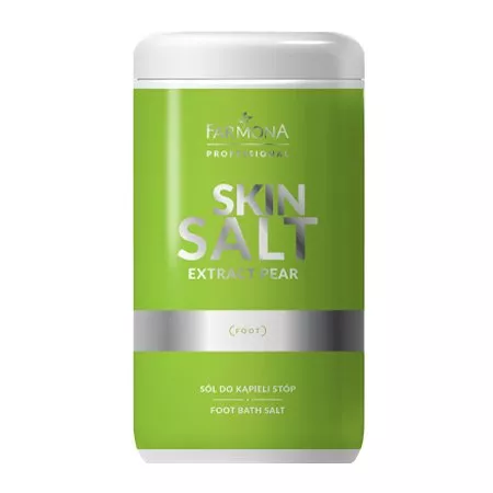 Farmona Professional Skin Salt, sól do kąpieli stóp, gruszka, 1250g