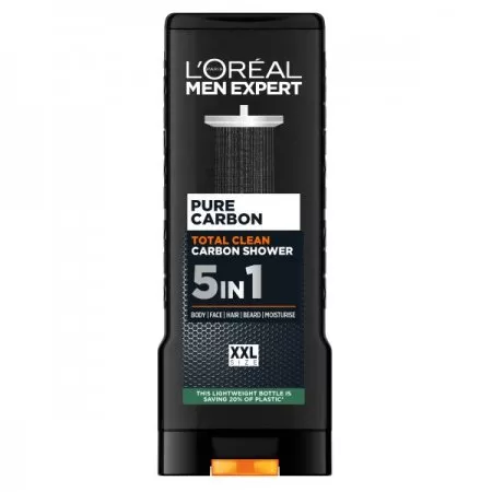 L'Oreal Paris Men Expert Pure Carbon Total Clean żel pod prysznic 5w1 400ml