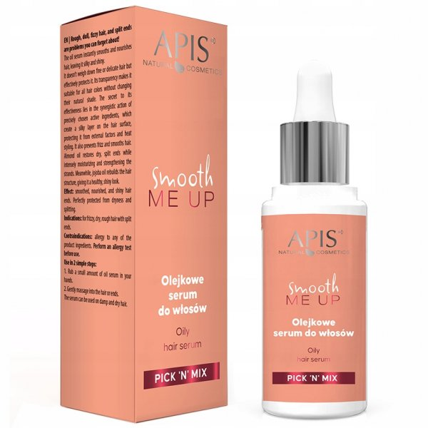 Apis Pick'N'Mix, olejkowe serum na końcówki włosów, 30ml