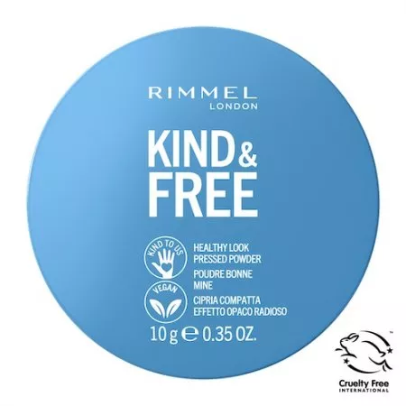 Rimmel Kind & Free wegański puder prasowany 001 Translucent 10g