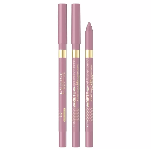Eveline Cosmetics Variete wodoodporna żelowa konturówka do ust 05