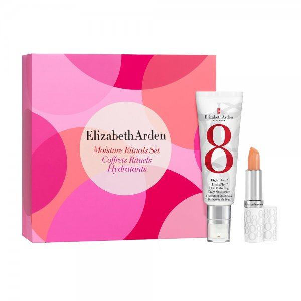 Elizabeth Arden Moisture Rituals zestaw nawilżający krem do twarzy 45ml + ochronny balsam do ust 3.7g