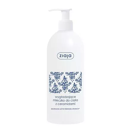 Ziaja Ceramidowa, wygładzające mleczko do ciała z ceramidami, 400ml