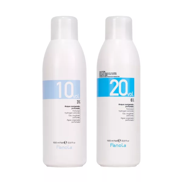 Fanola Cream, zestaw oksydantów 3% + 6%, 2x1000ml