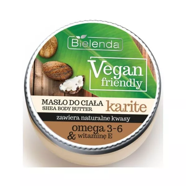 Bielenda Vegan Friendly, masło do ciała karite, 250g