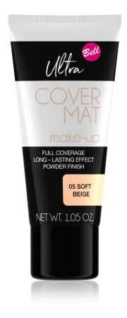 Bell Ultra Cover Mat Make-Up 05 Podkład intensywnie kryjący i matujący