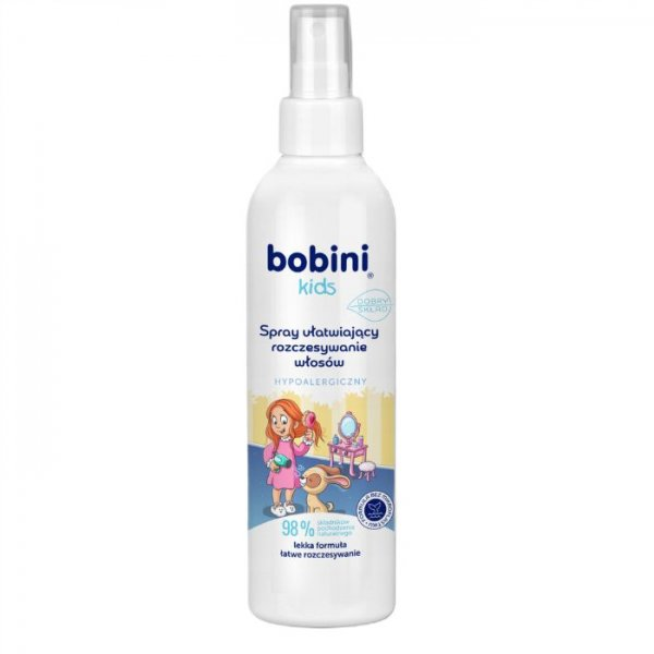 Bobini Kids spray ułatwiający rozczesywanie włosów dla dzieci 200ml