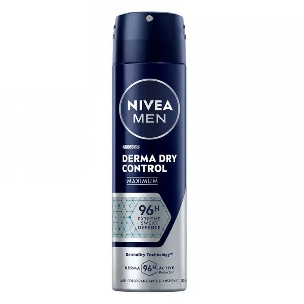 Nivea Men Derma Dry Control antyperspirant w sprayu 150ml (M)