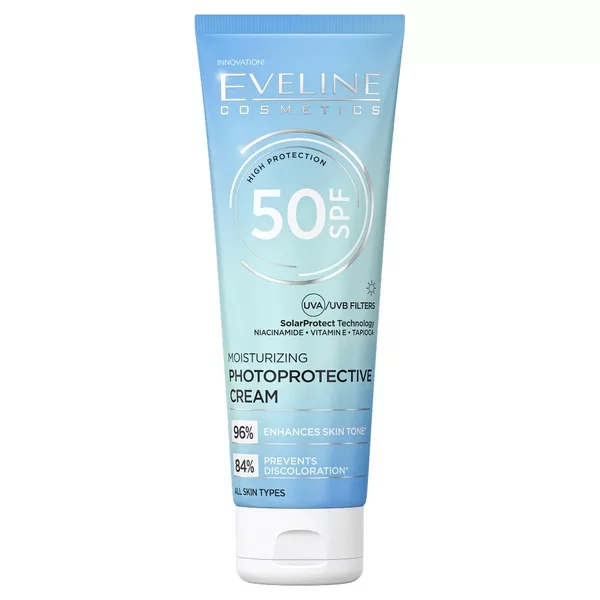 Eveline Cosmetics Nawilżający krem fotoochronny SPF50 30ml