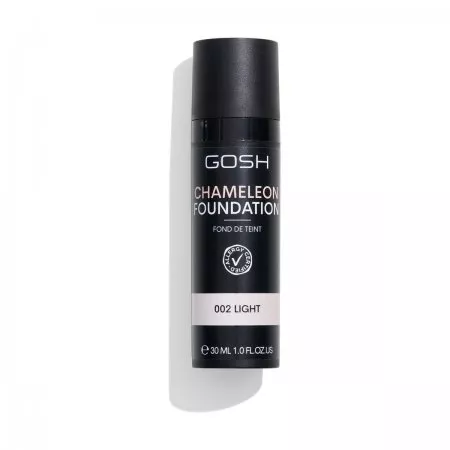 Gosh Chameleon 002 LIGHT - podkład adaptujący się do skóry, 30ml