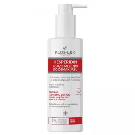Floslek Hesperidin kojące mleczko do demakijażu 175ml