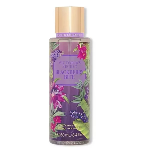 Victoria's Secret Blackberry Bite Body Mist z nutą jeżyny, lotosu i bursztynu 250ml