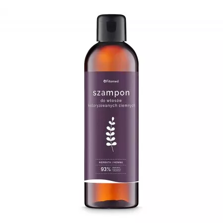 Fitomed Szampon do włosów koloryzowanych ciemnych Herbata i Henna 250g