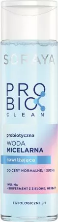 Soraya Probio Clean, Nawilżająca woda micelarna do cery normalnej, 250ml