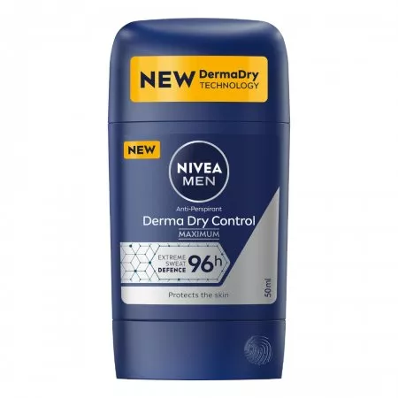 Nivea Men Derma Dry Control antyperspirant w sztyfcie 50ml (M)