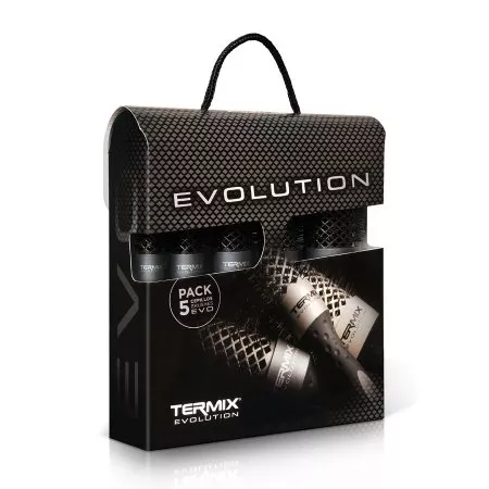 Termix Evolution Plus, zestaw 5 szczotek do włosów grubych, różne rozmiary
