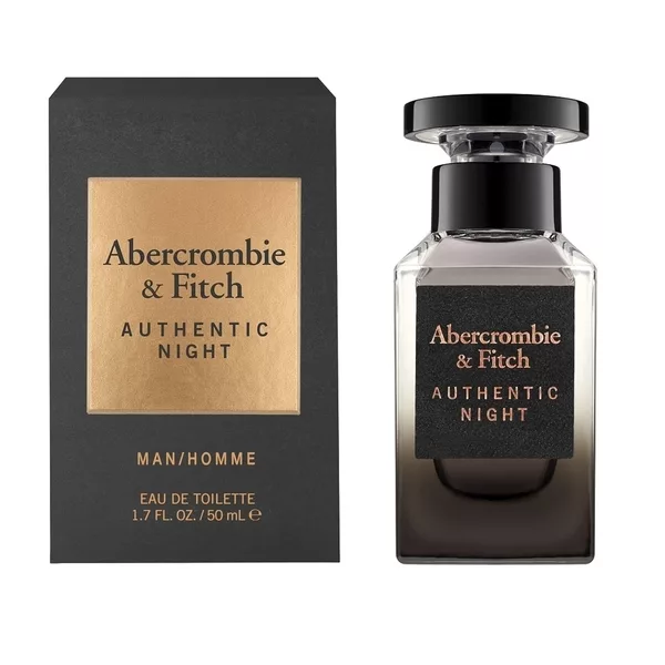 Abercrombie&Fitch Authentic Night Man woda toaletowa spray 50ml (M)