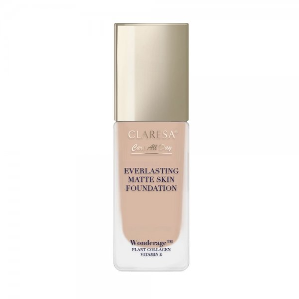 Claresa Care All Day Everlasting Matte Skin Foundation podkład matująco-wygładzający 06 Natural Tan 32ml