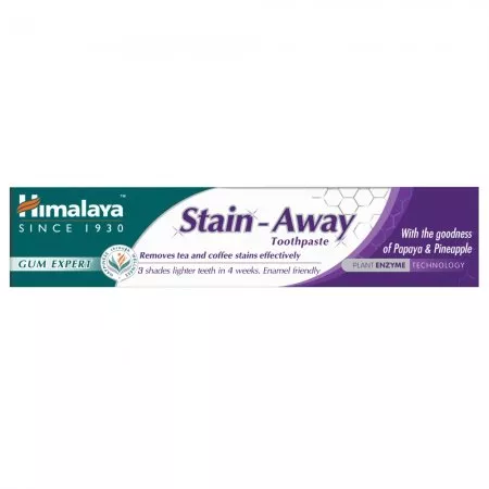 Himalaya Ziołowa pasta na przebarwienia zębów od kawy i herbaty Stain Away 75ml
