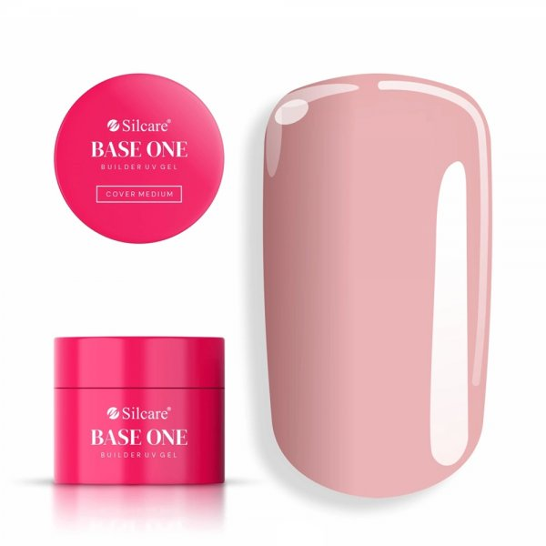 Silcare Base One Cover Medium żel budujący do paznokci 50g