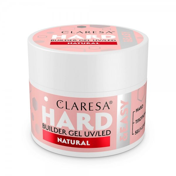 Claresa Hard& Easy Builder Gel żel budujący Natural 45g