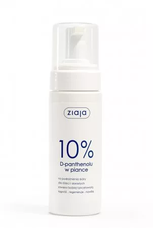 Ziaja, łagodząca pianka z 10% d-panthenolem, 150ml