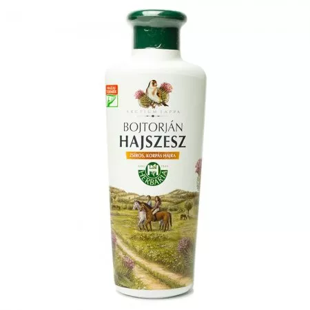 Herbaria Bojtorjan Hajszesz, wcierka do skóry głowy z problem przetłuszczania, 250ml
