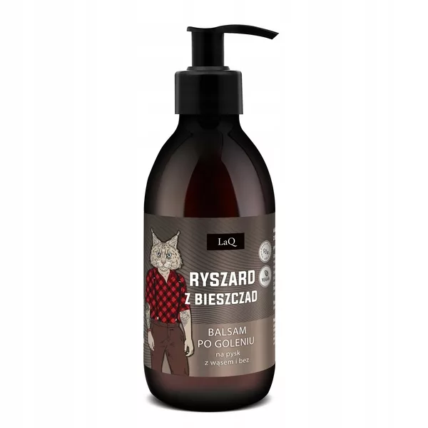 LaQ Ryszard z Bieszczad, balsam po goleniu silver, 150ml