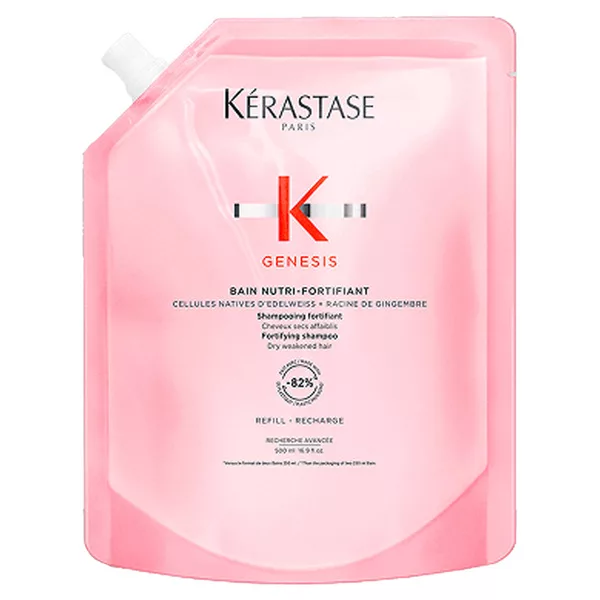 Kerastase Genesis, wzbogacona kąpiel, szampon przeciw utracie gęstości włosów, 500ml refill