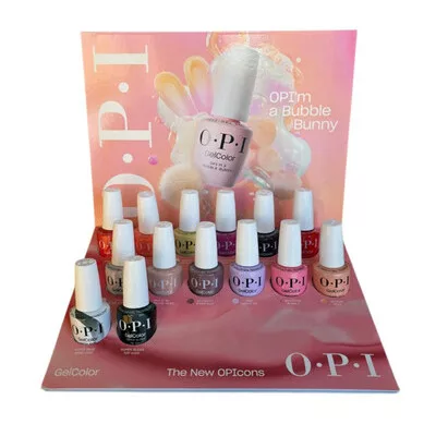 OPI Gel Color Intelli-Gel System OPIcons, zestaw lakierów hybrydowych do paznokci, 14x15ml