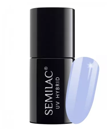 Semilac, lakier hybrydowy, 7ml, 279 Light Violet