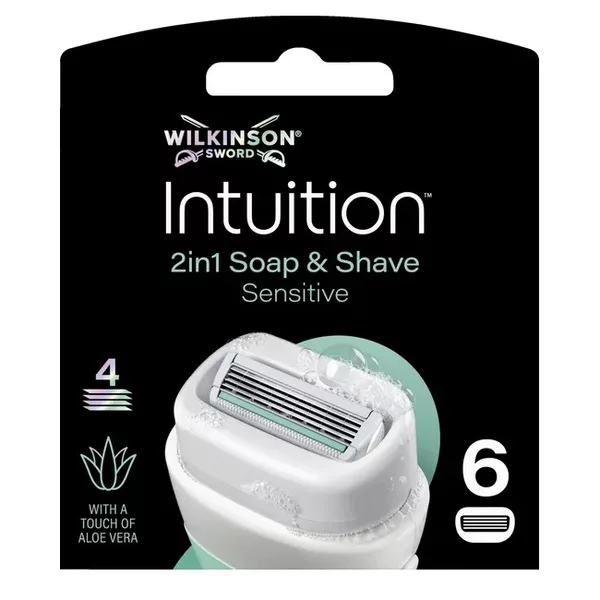Wilkinson Intuition Sensitive wkłady z 4 ostrzami 6szt