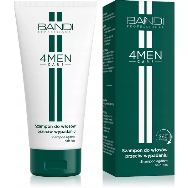Bandi 4MEN Care, szampon do włosów przeciw wypadaniu, 150ml