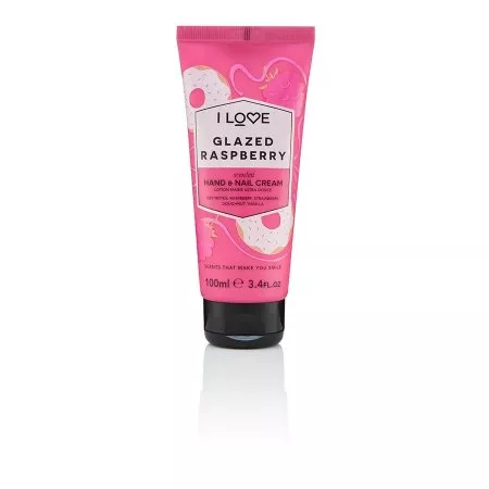 I Love Scented Hand & Nail Cream nawilżający krem do dłoni i paznokci Glazed Raspberry 100ml
