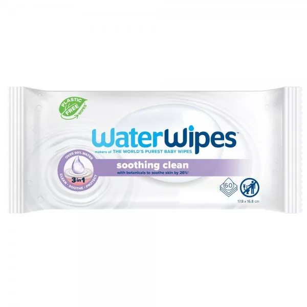 WaterWipes BIO chusteczki nawilżane dla dzieci z ekstraktem z lawendy 60szt