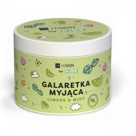 HiSkin Kids galaretka myjąca dla dzieci, Limone & Mint 150ml