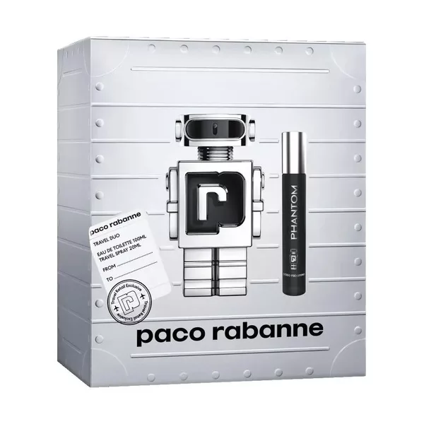 Paco Rabanne Phantom zestaw dla mężczyzn woda toaletowa 100ml + miniatura 20ml