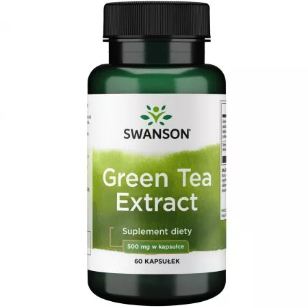 Swanson Green Tea Extract 500mg 60kaps
