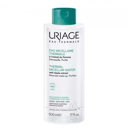 Uriage Eau Thermale Thermal Micellar Water płyn micelarny z wodą termalną do cery mieszanej i tłustej 500ml