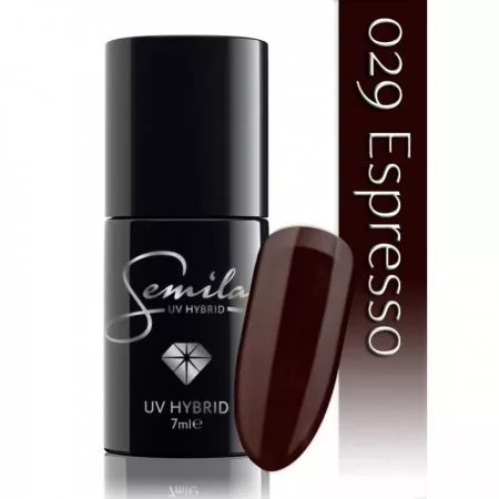 Semilac lakier hybrydowy 029 Expresso, 7ml