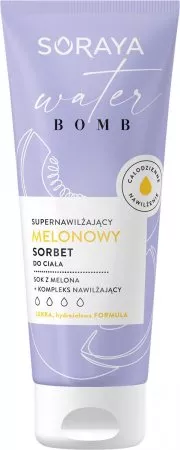 Soraya Water Bomb, Melonowy sorbet do ciała, 200ml
