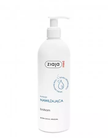 Ziaja Med Kuracja nawilżająca, balsam do skóry suchej i odwodnionej, 500ml