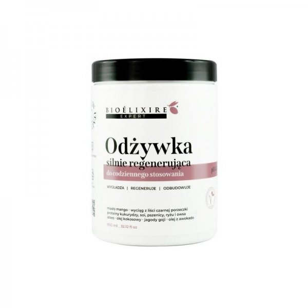 Bioelixire Expert, odżywka silnie regenerująca do codziennego stosowania, 950ml