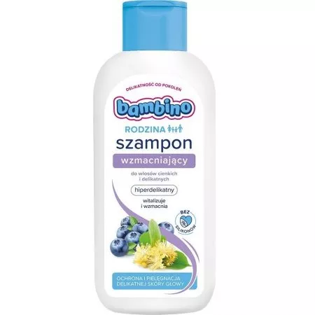 Bambino Rodzina szampon wzmacniający dla dzieci i dorosłych, 400ml