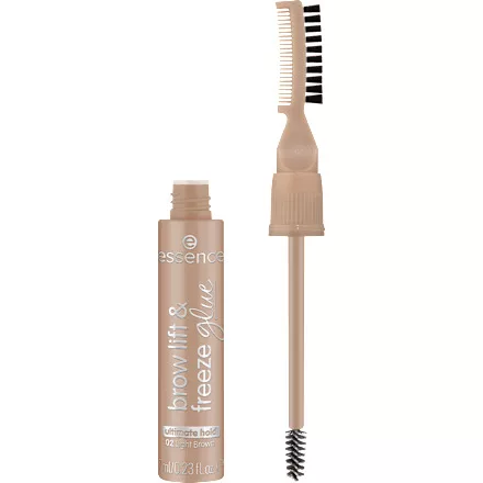 Essence Brow Lift & Freeze Glue, żel do brwi, 02, 7ml