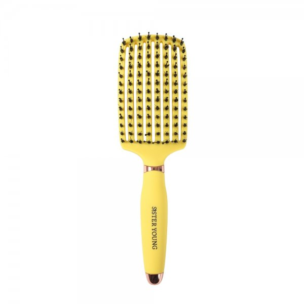 Sister Young Ovia Hair Brush szczotka do włosów z włosiem dzika Lemon