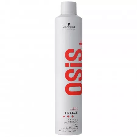 Schwarzkopf OSIS+ Freeze, mocno utwalający lakier, 500ml