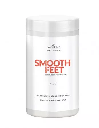 Farmona Professional Smooth Feet, Grejpfrutowa sól do kapieli stóp, 1250g