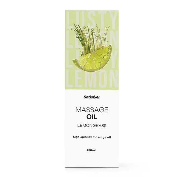 Satisfyer High-Quality Massage Oil olejek do masażu Lemongrass 250ml